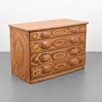 Douglas Hackett Burl Wood Dresser, Cabinet - Sold for $2,000 on 10-10-2020 (Lot 150).jpg